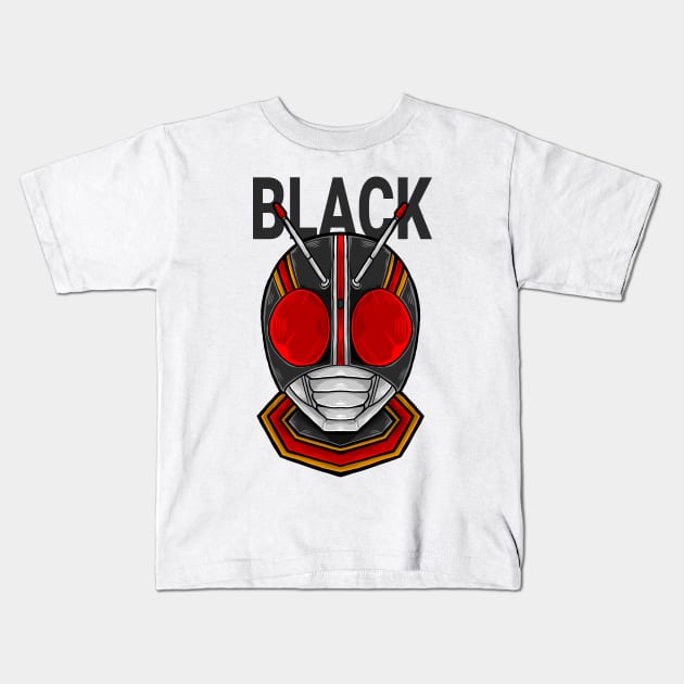 Kamen rider black Kids T-Shirt by Amartwork